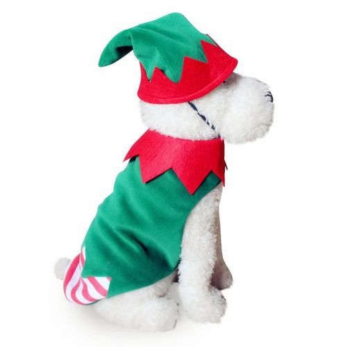 Elf Dog ChristmasCostume
