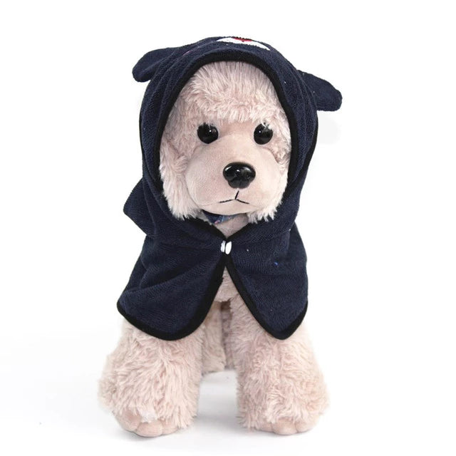 Toalhas de Banho com Capuz para Cães