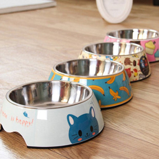 Stainless Steel Non Slip Detachable Pet Bowl