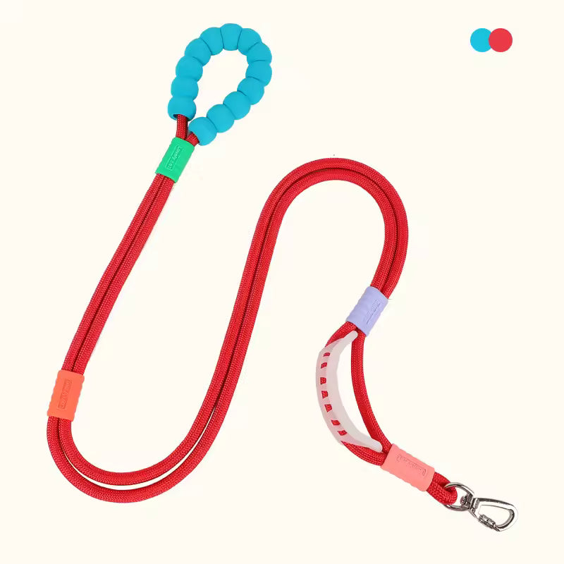 Hand-Free  Double-Segmented Dog Leash
