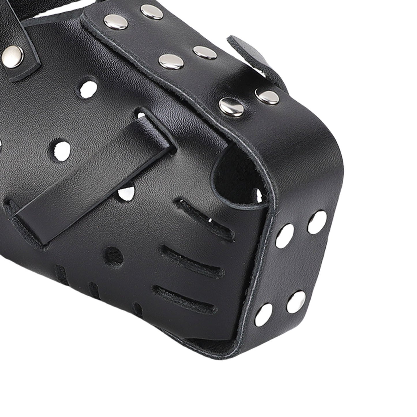 Leather Dog Muzzle for Large Dogs