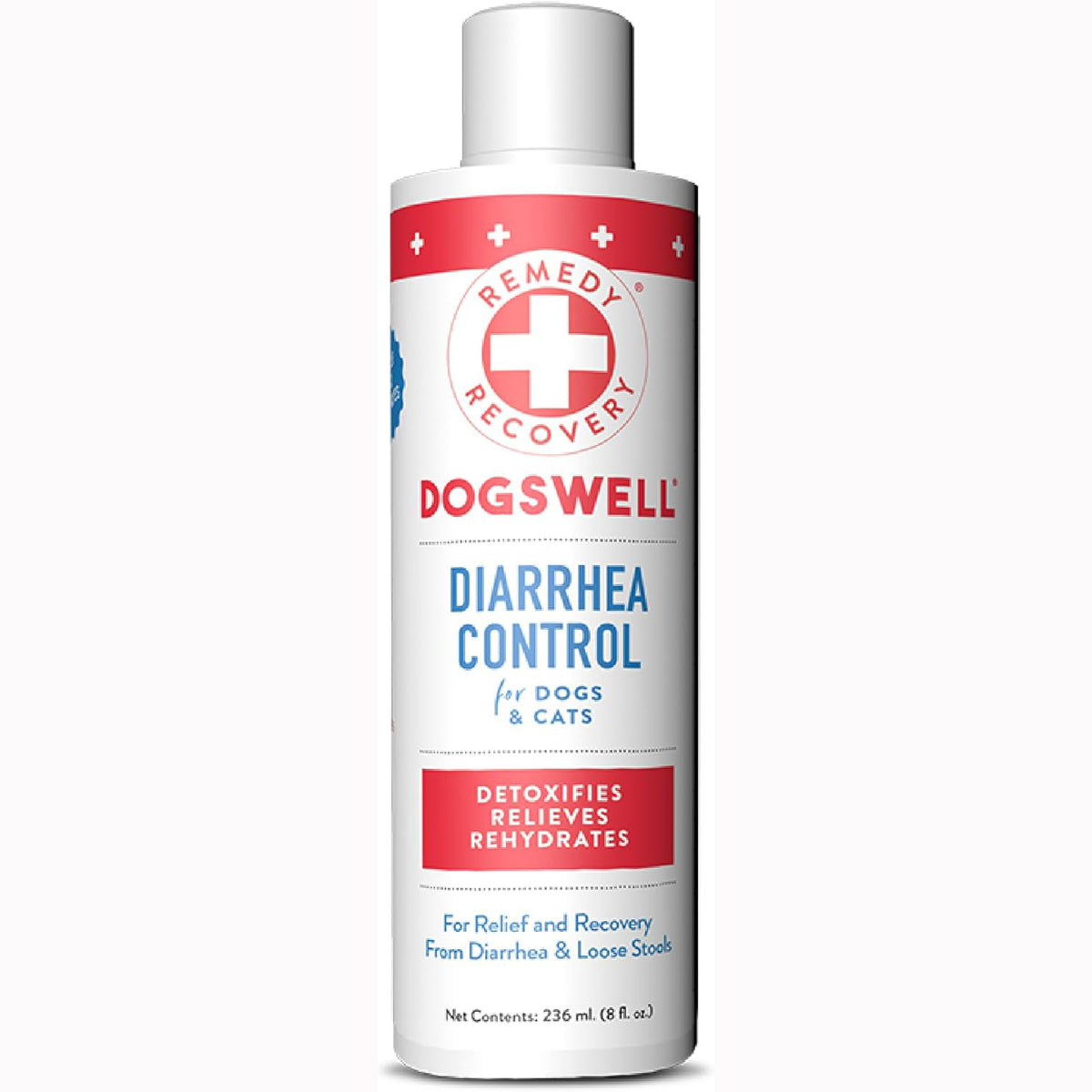 DOGSWELL Remedy and Recovery Control para la diarrea en perros y gatos, 8 oz.