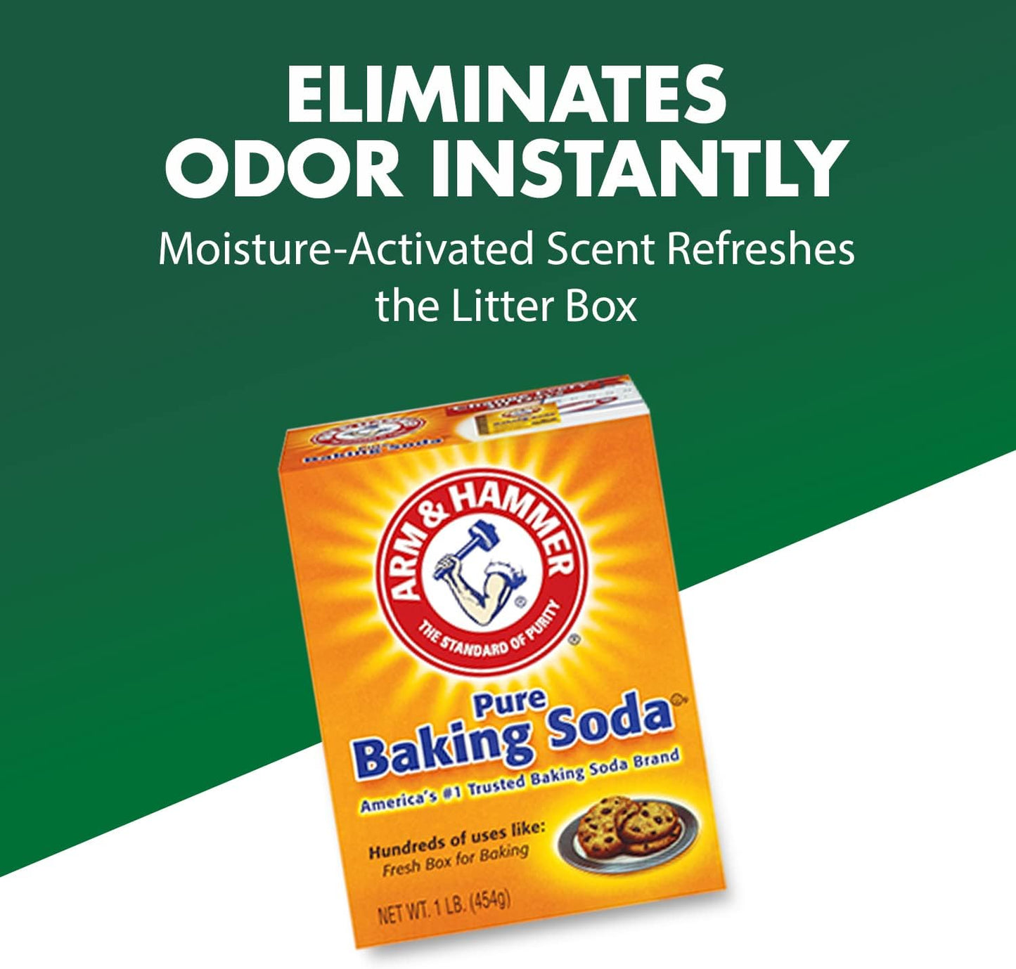 ARM & HAMMER Cat Litter Deodorizer Double Duty, 20 oz