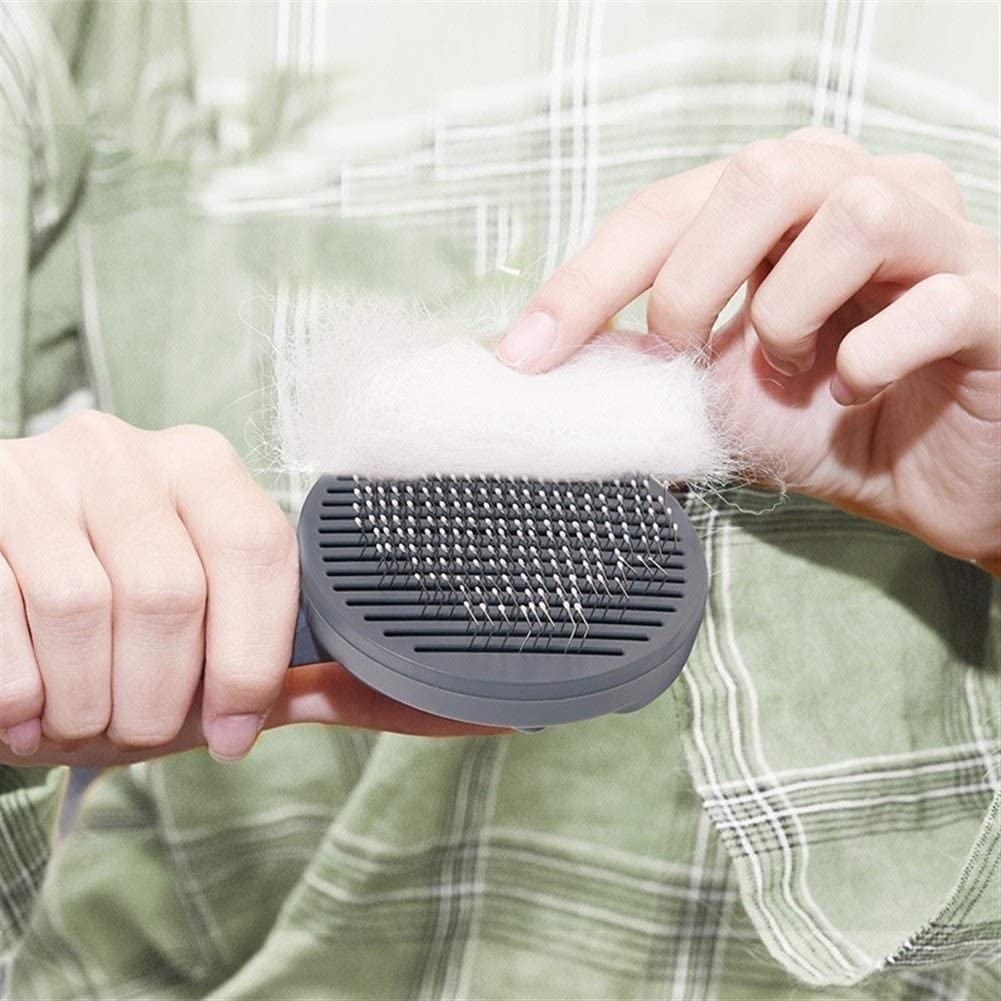 Dog Cat Self Cleaning Pet Grooming Brush