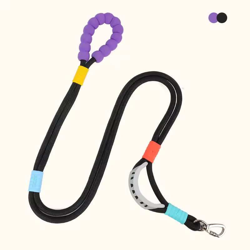 Hand-Free  Double-Segmented Dog Leash