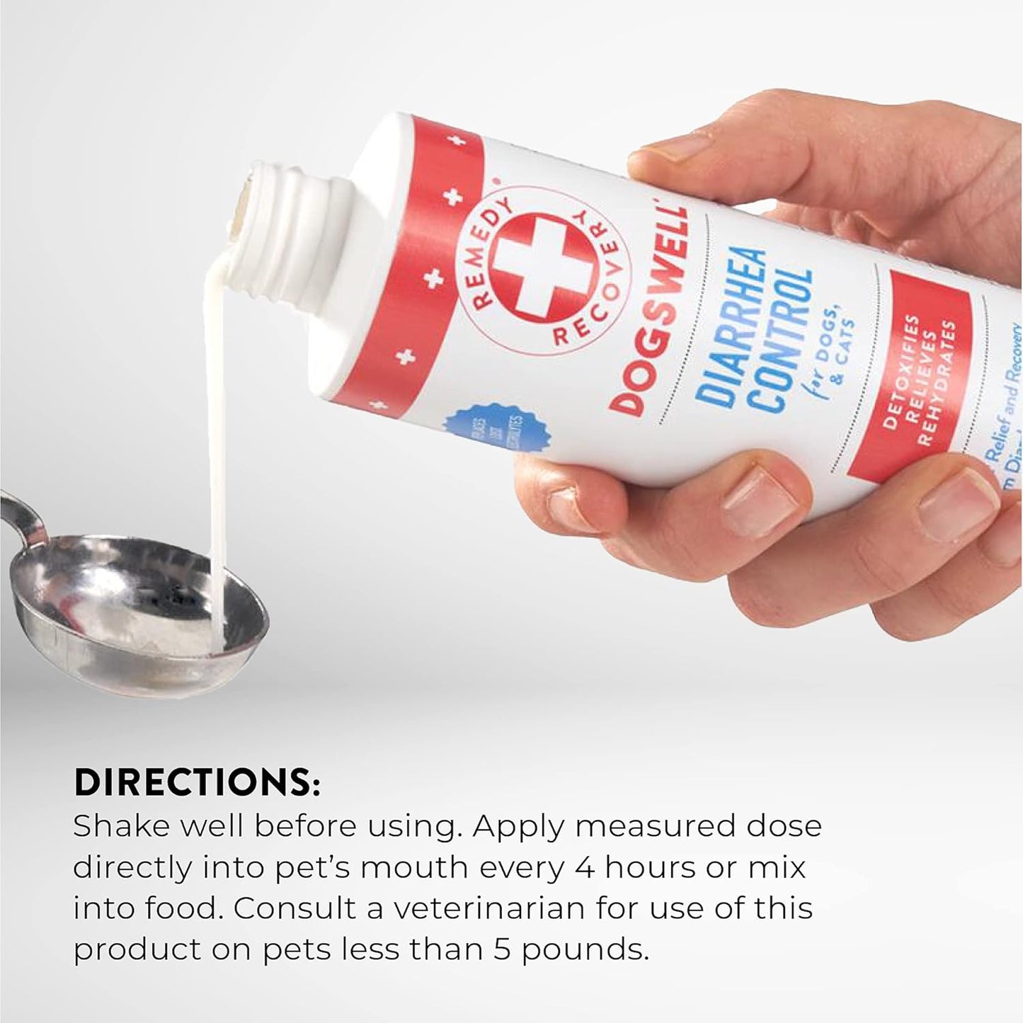 DOGSWELL Remedy and Recovery Control para la diarrea en perros y gatos, 8 oz.