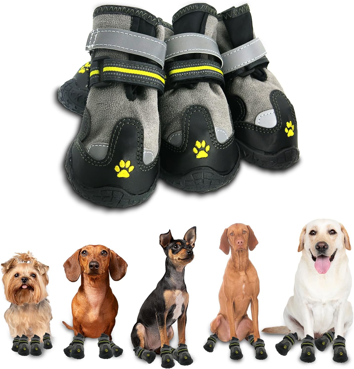 Zapatos antideslizantes y transpirables para perros