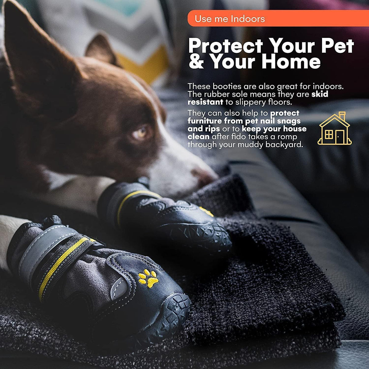 Zapatos antideslizantes y transpirables para perros