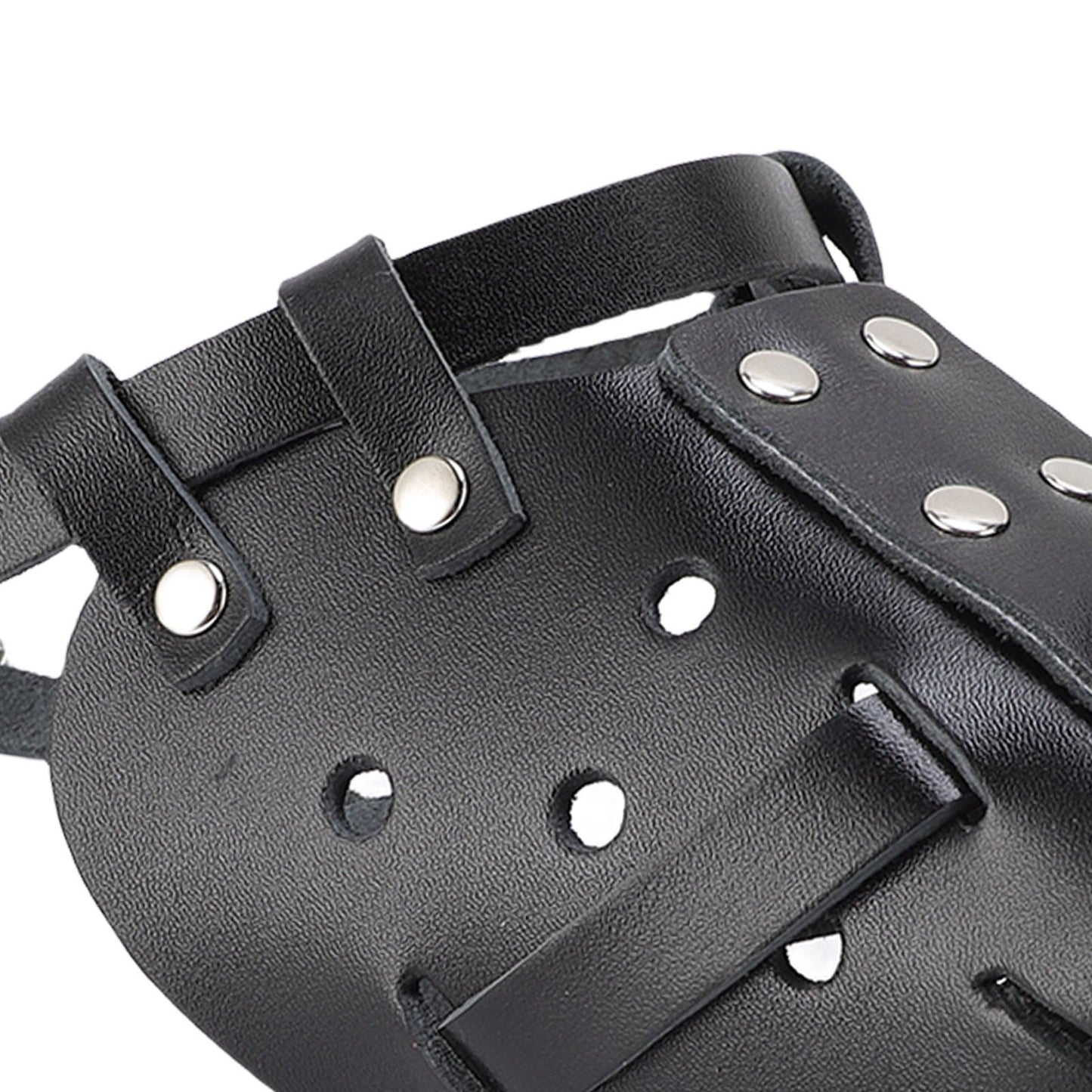 Leather Dog Muzzle for Large Dogs