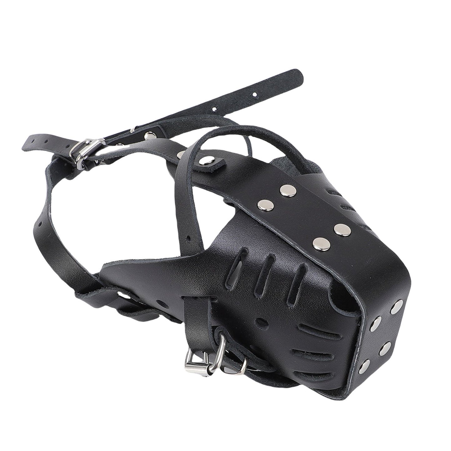 Leather Dog Muzzle for Large Dogs
