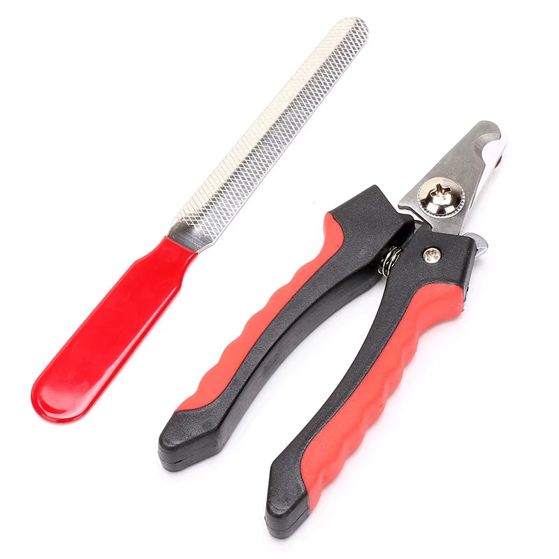 Nail Clipper and Filer for Dogs, Cats and Birds | Grooming Tools | Heavy Duty Nail Clipper