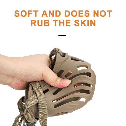 Adjustable Silicone Dog Muzzle