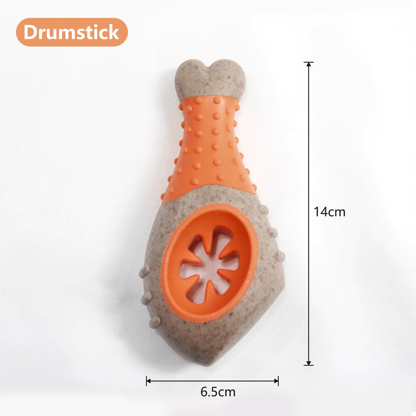 Flavored Chicken Leg Dog Chew Toy