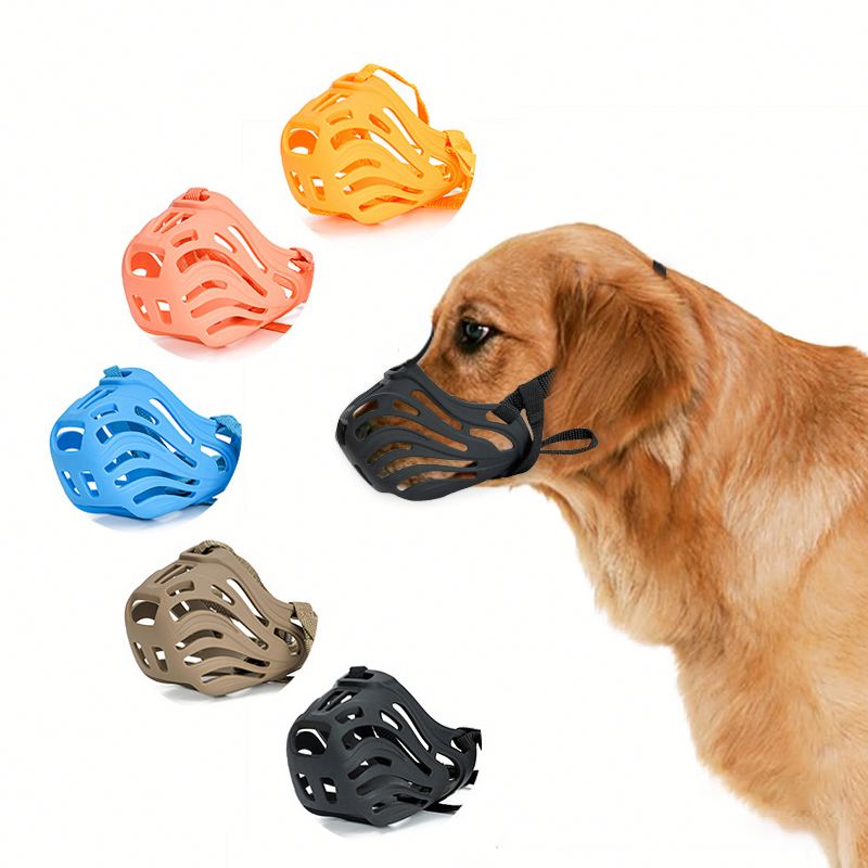 Adjustable Silicone Dog Muzzle