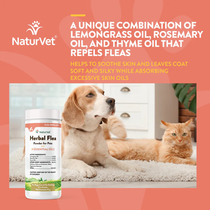 Herbal Flea Powder - For Dogs and Cats