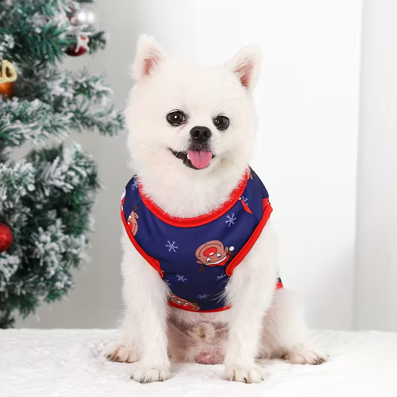 Dog Christmas Vest – Soft, Comfortable Holiday Pet Outfit