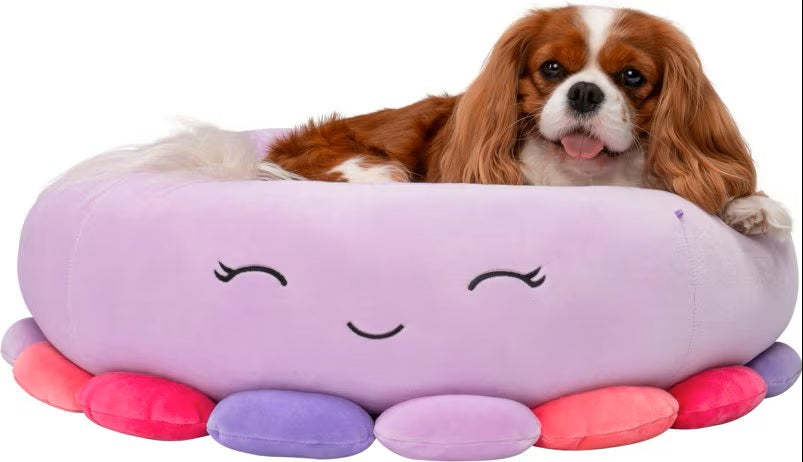 Squishmallows Beula the Octopus Cat & Dog Bed