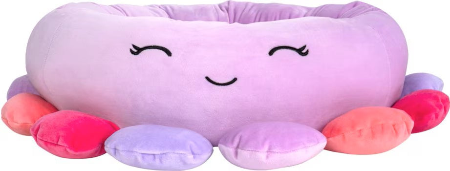 Squishmallows Beula the Octopus Cat & Dog Bed