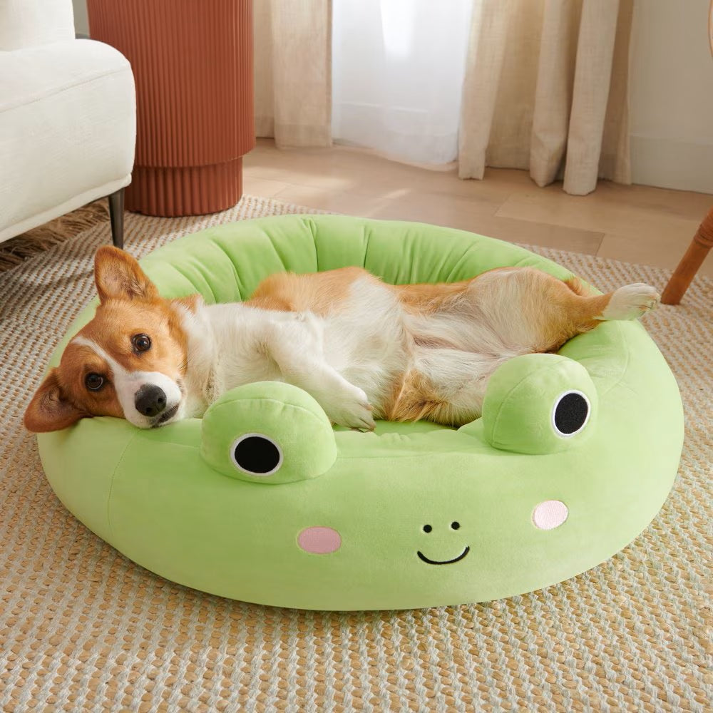 Squishmallows Wendy the Frog Cat & Dog Bed