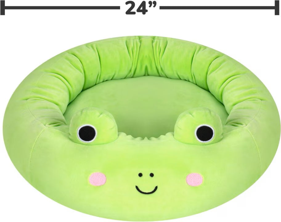 Squishmallows Wendy the Frog Cat & Dog Bed