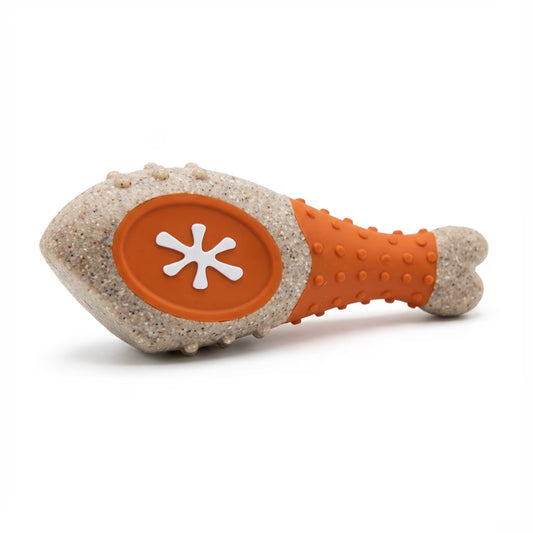 Flavored Chicken Leg Dog Chew Toy