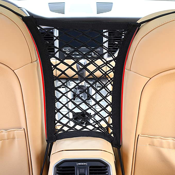 Barrera de red para perros para coche