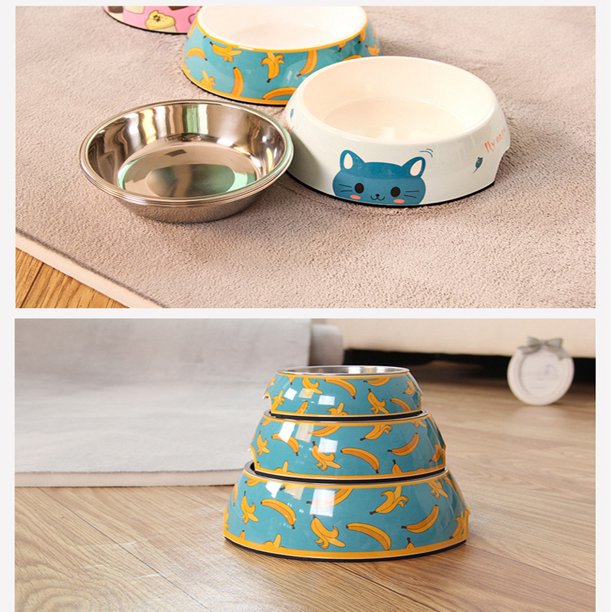 Stainless Steel Non Slip Detachable  Pet Bowl